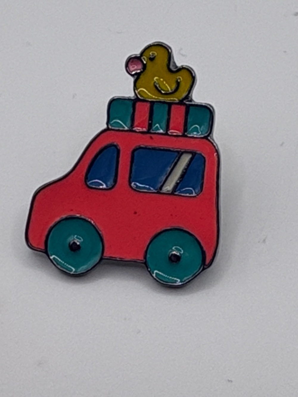 Build-A-Bear Enamel Pin Set - Red, Yellow, Cream, Teal, Blue 4 pin bundle - Picture 4 of 8